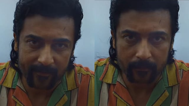 Suriya Sports Fu Manchu And Mullet As He Goes Retro For Karthik Subbaraj's 'Suriya 44'
