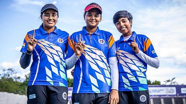 Archery WC 2024: Indian Women's Team Bag Hat-Trick Of Gold Medals; Priyansh Settles With Silver