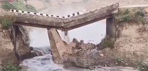 Bihar: Panic Surfaces As Bridge Collapses In Siwan, 2nd Incident In One 
Week; No Casualty Reported | Details