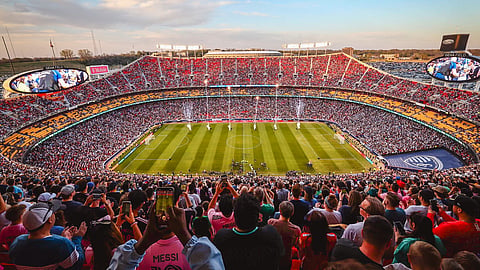 The Geha Field At Arrowhead Stadium