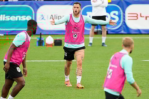 Austria's Marko Arnautovic