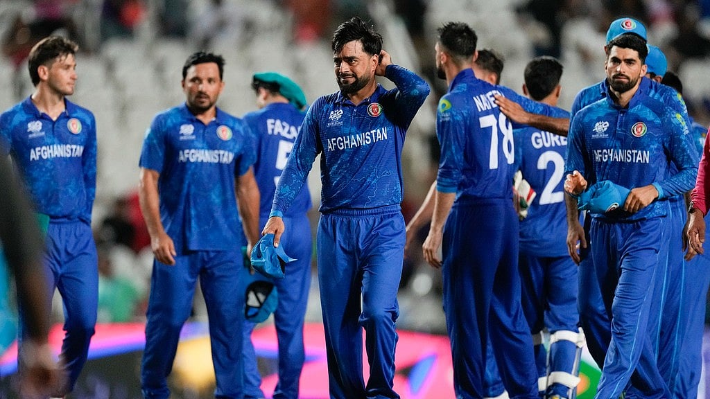 Afghanistan team semi-final against South Africa at ICC T20 World Cup 2024