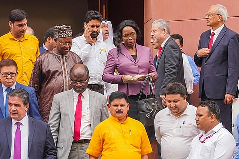 President's address to joint sitting of Parliament