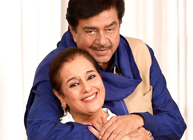 Shatrugan Sinha with wife Poonam Sinha