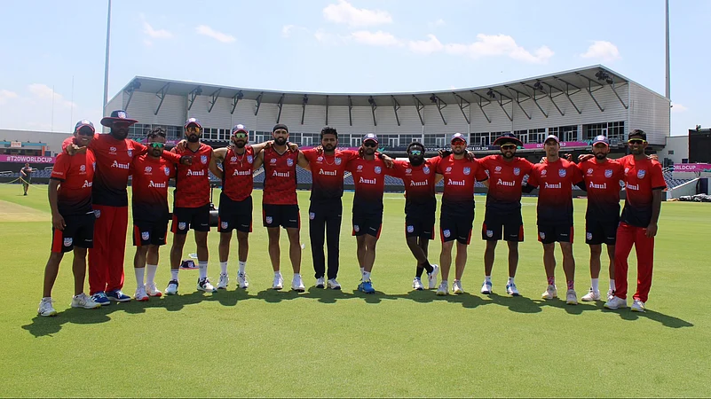 USA cricket team train ahead of ICC T20 World Cup 2024, USA Cricket Twitter photo