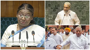 PTI : INDIA bloc leaders slam President Droupadi Murmu's joint address at the Parliament. |