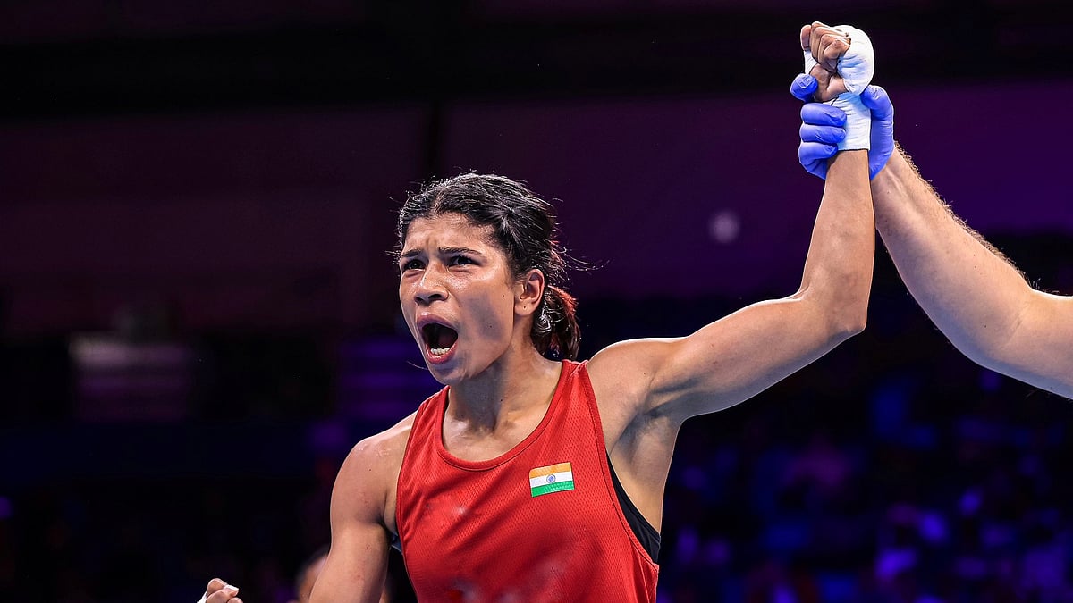 nikhat_zareen/X : Nikhat Zareen qualified for Paris Olympics 2024.