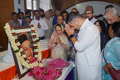 Virbhadra Singh's birth anniversary