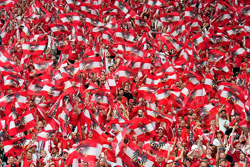 Euro 2024 Soccer Poland vs Austria Photo_11