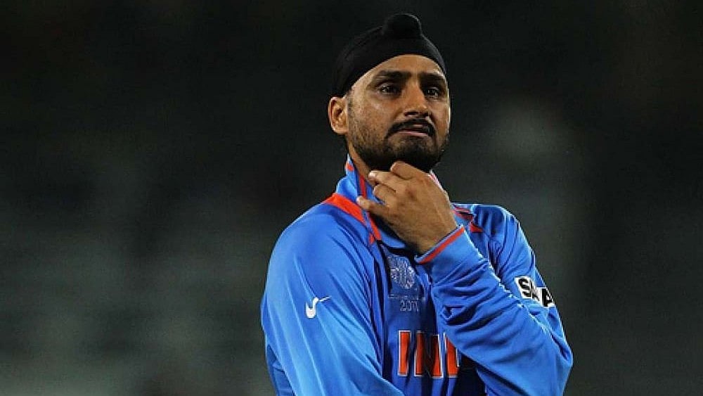 File : Former India cricketer Harbhajan Singh.