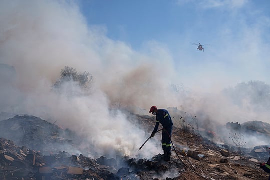 Greece Wildfires: Firefighters Report 'New Fires Every 10 Minutes' As Strong Winds Ignite Forest Fires
