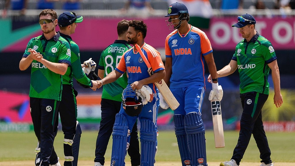 AP/Adam Hunger : IND vs IRE: Indian cricket team have won by eight wickets.