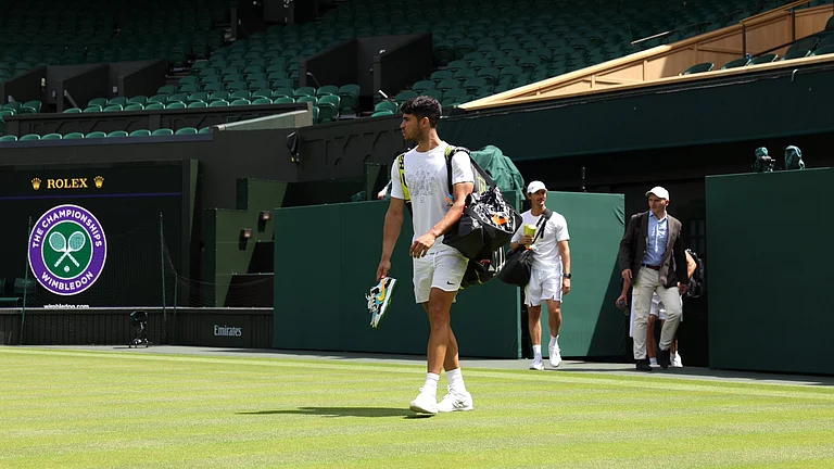 Reigning Wimbledon champion Carlos Alcaraz. - X/carlosalcaraz