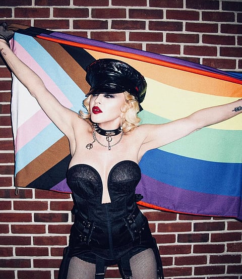 Madonna posted this photo ahead of Ladyland 2024.