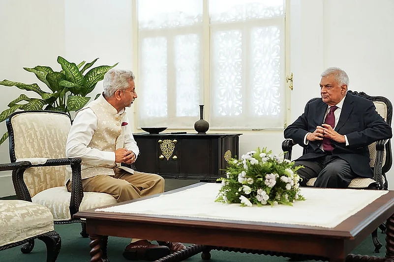Sri Lanka President Ranil Wickremesinghe in Delhi