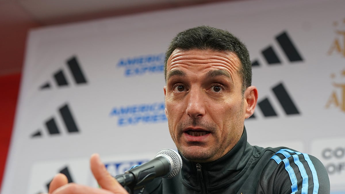 Argentina boss Lionel Scaloni.