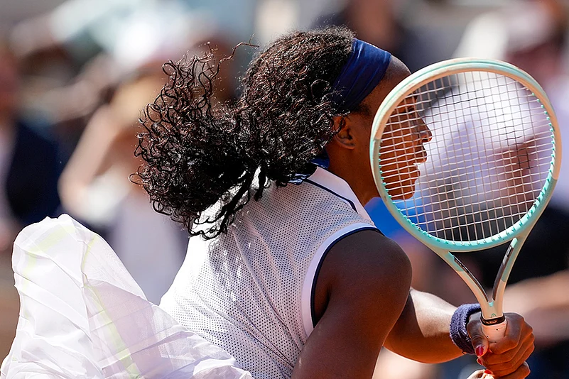 2024 French Open Tennis Coco Gauff Photo_4
