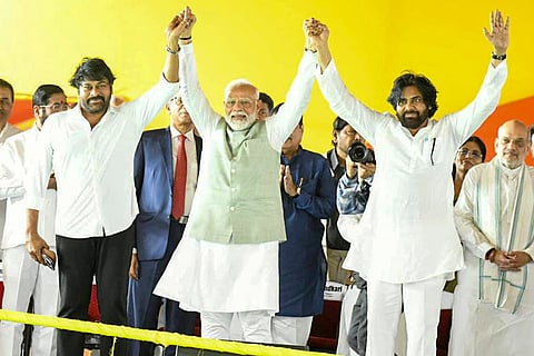 Chandrababu Naidu sworn in as Andhra Pradesh CM