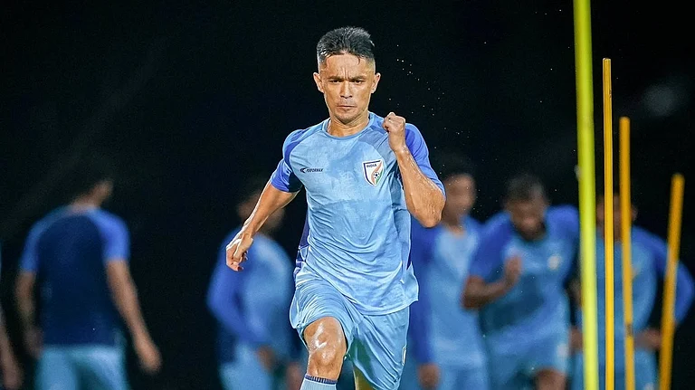 Sunil Chhetri - X/@IndianFootball