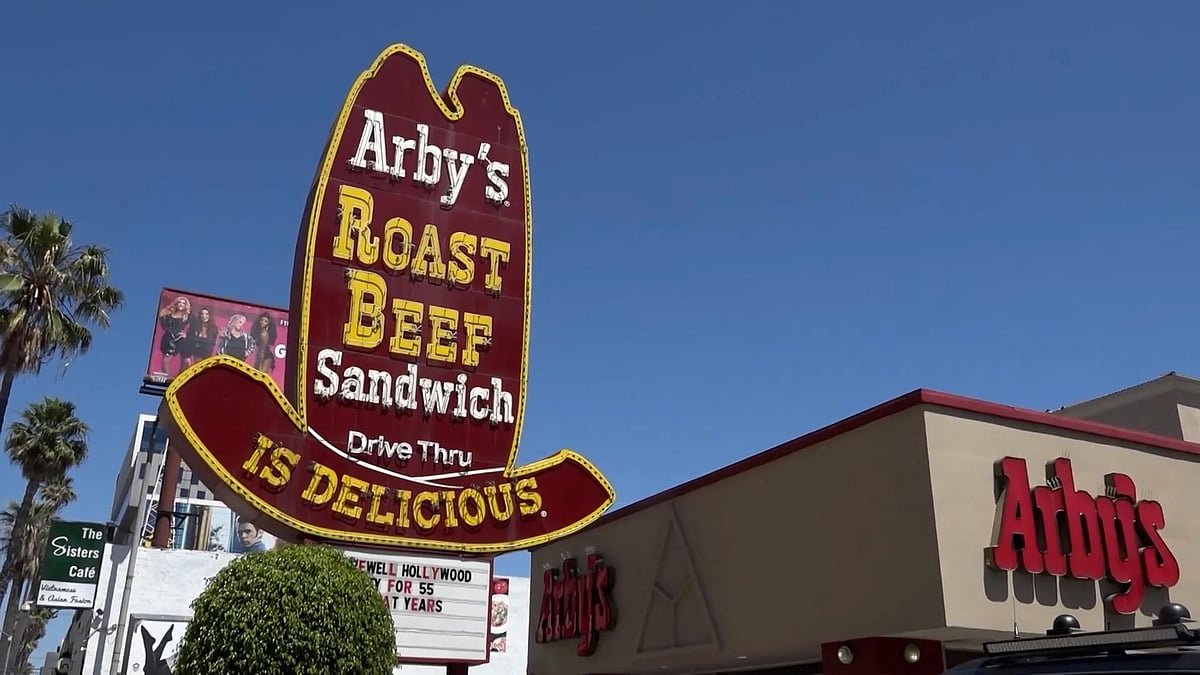 X : Arby's Roast Beef drive thru
