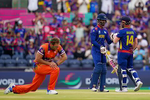 T20 Cricket WCup Nepal Netherlands