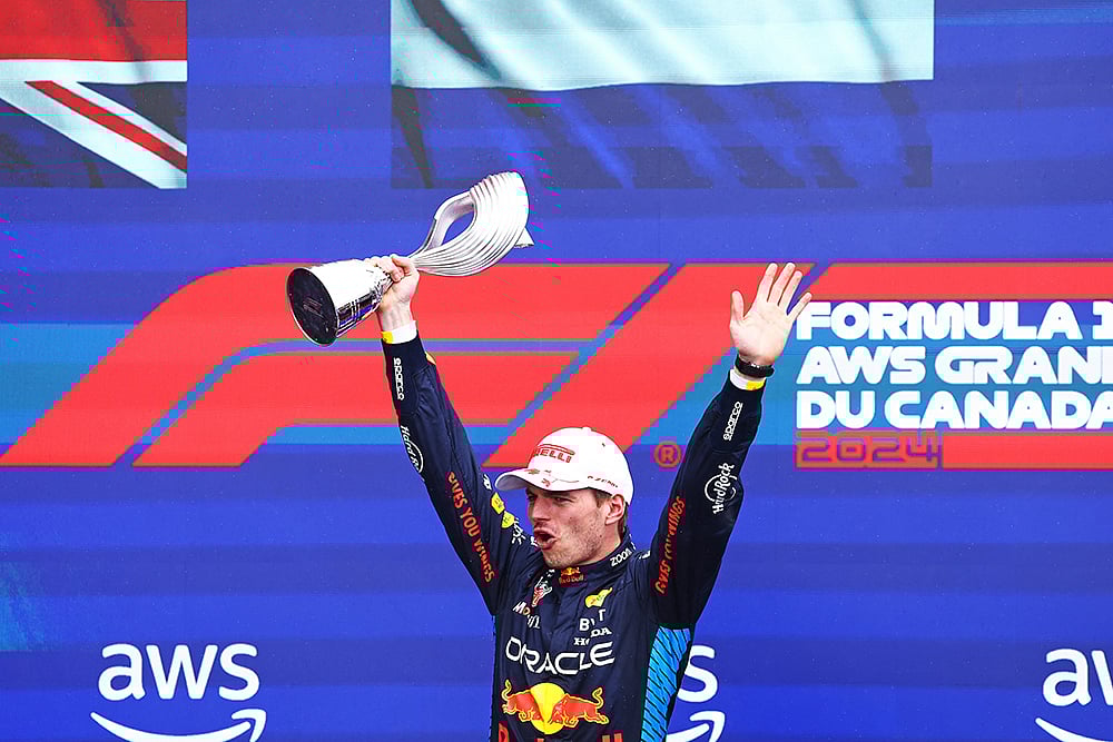 | Photo: Getty Images / Red Bull Content Pool : Winner Max Verstappen 