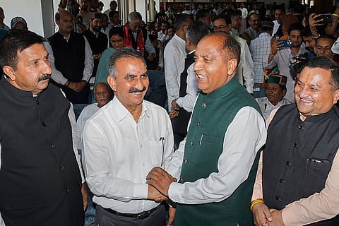 Himachal: Oath taking of newly elected MLAs