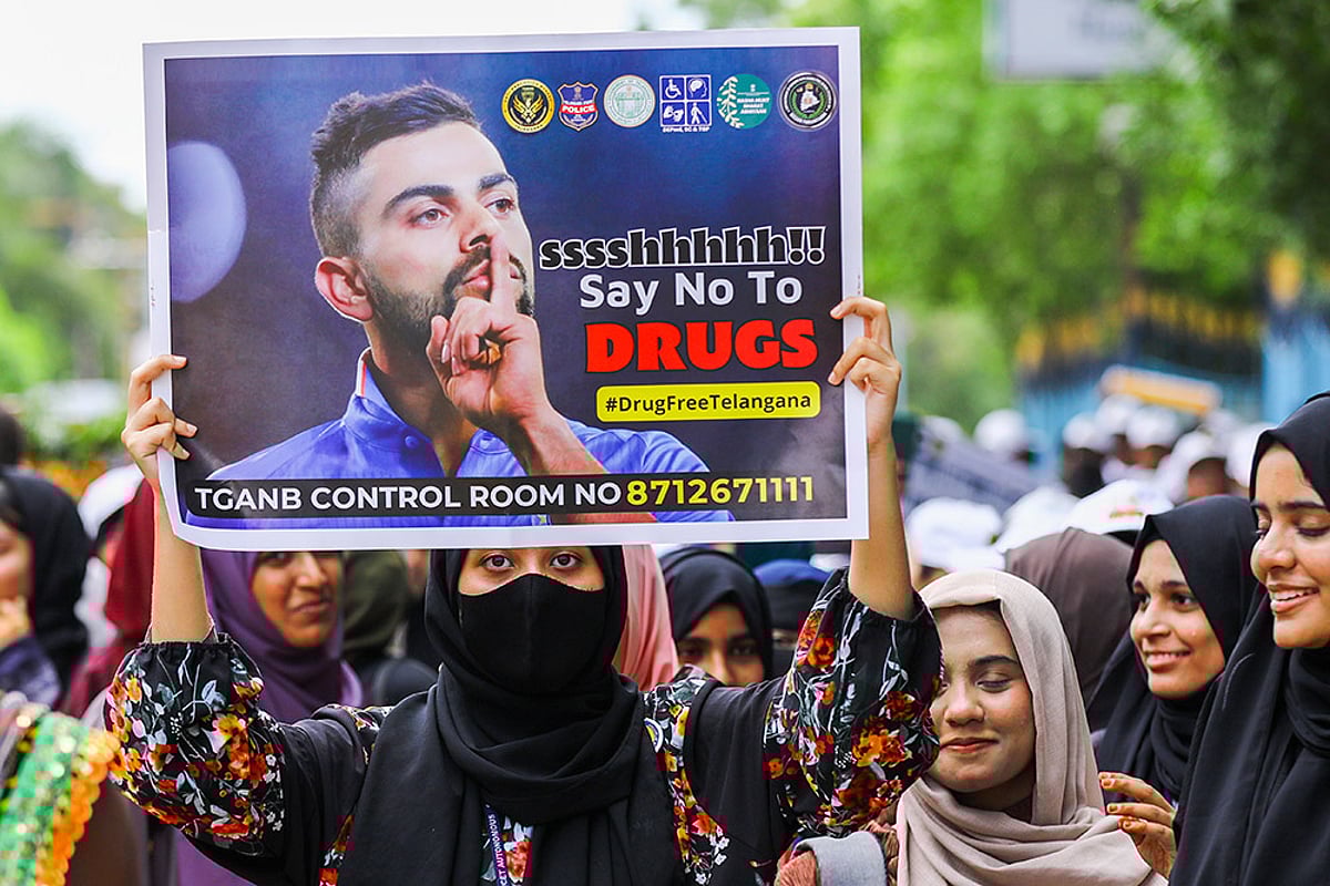 Anti-drug abuse rally