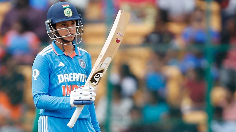 India women's national cricket team vice-captain Smriti Mandhana. - X/CricCrazyJohns