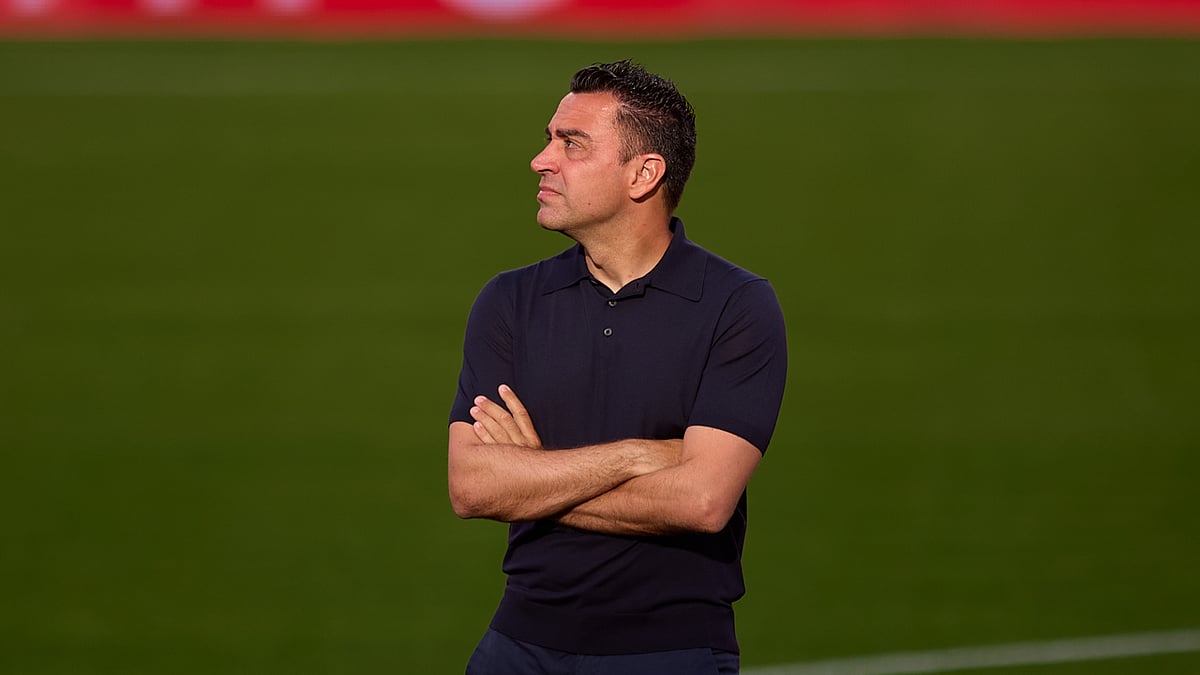 Xavi was dismissed as Barcelona head coach last month
