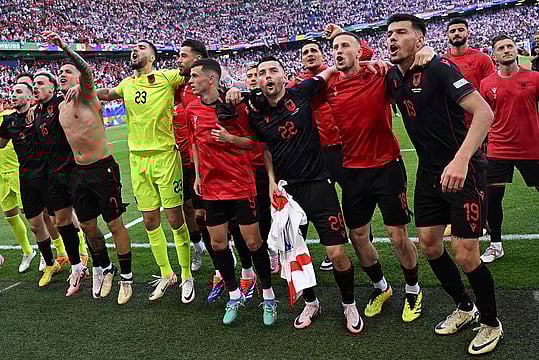 CRO Vs ALB, UEFA Euro 2024: Late Gjasula Goal Saves Albania In Volksparkstadion Thriller - In Pics