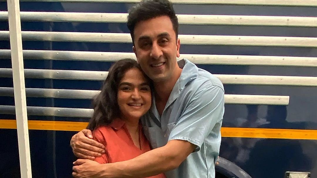 Instagram : Indira Krishna with Ranbir Kapoor