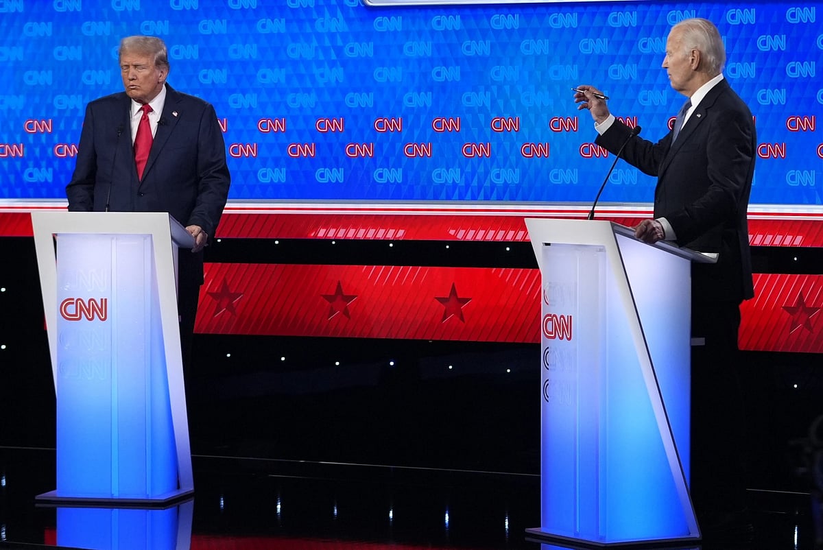 Joe Biden and Donald Trump | - AP