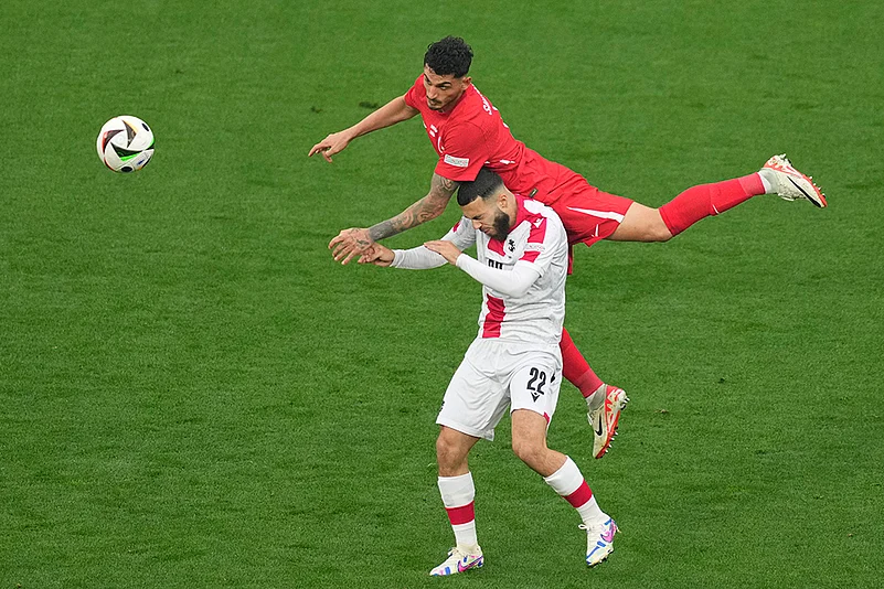 Euro 2024 Soccer Turkey Georgia Photos_9