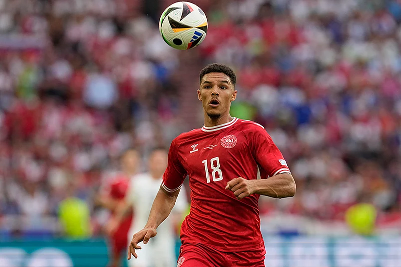 Euro 2024 Soccer Slovenia Denmark photos_2