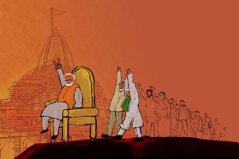 The Great Escape: When India's Political Landscape Shifted Illustration: Vikas Thakur