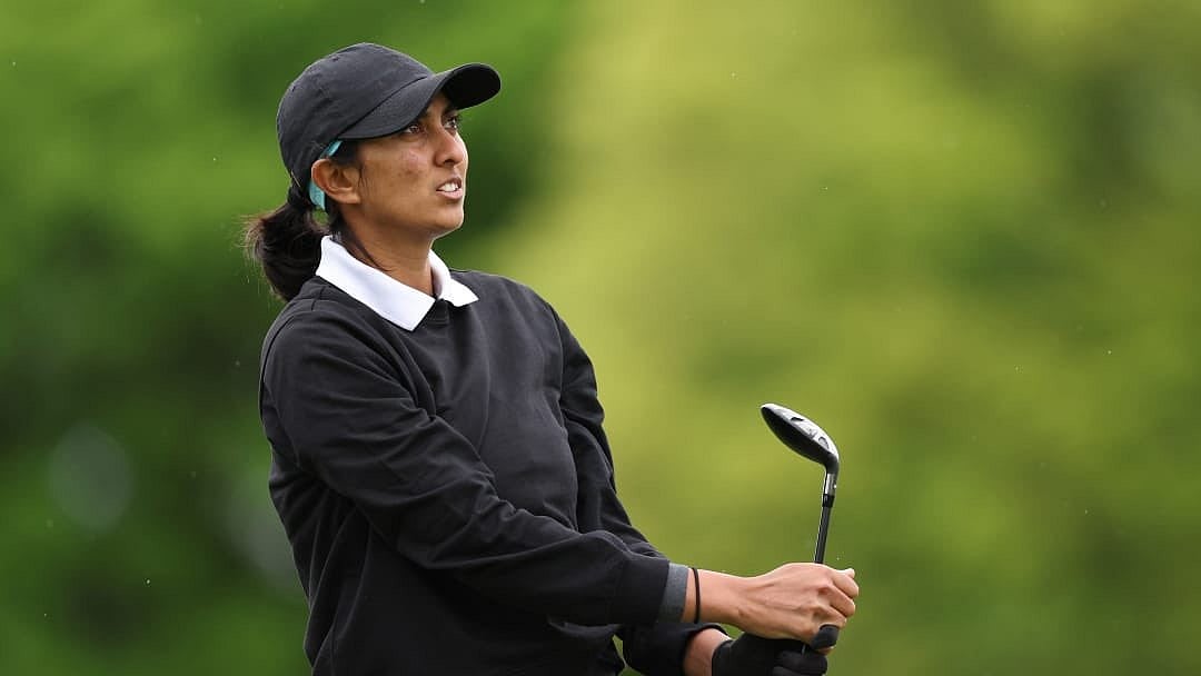 X/Aditi Ashok : File photo of Indian golfer Aditi Ashok.