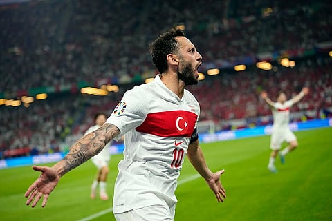 Turkey's Hakan Calhanoglu