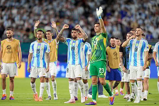 Copa America: Lautaro Martinez's Brace Downs Peru 2-0 - In Pics