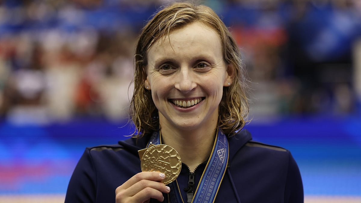 katieledecky/X : Katie Ledecky has been the Olympic gold medalist seven times.