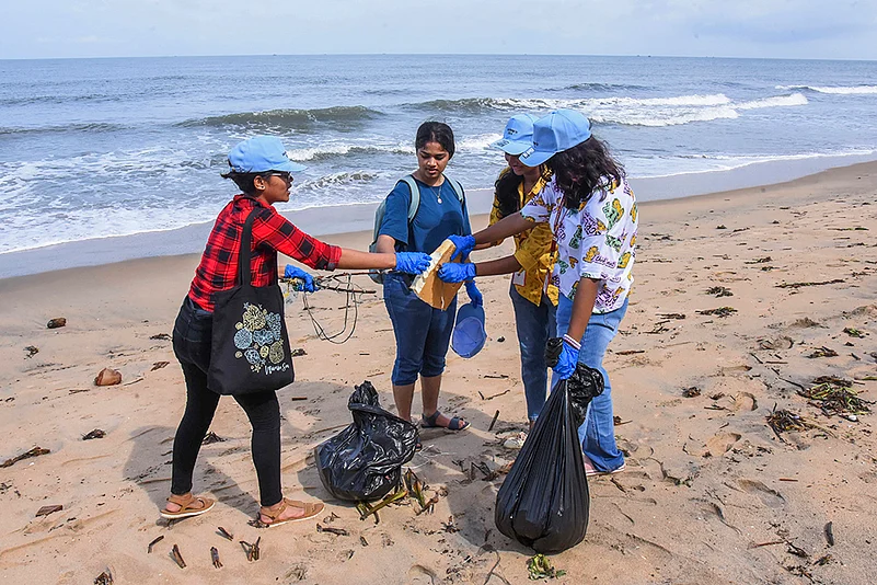 World Oceans Day at Puthuvype Beach in Kerala