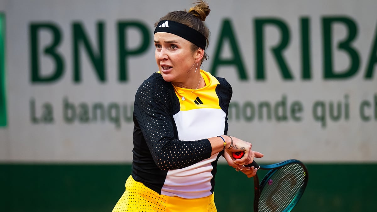 Elina Svitolina at the French Open.