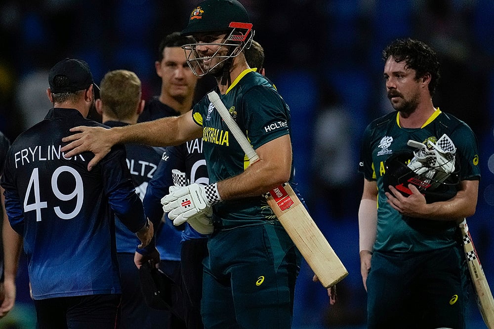 | Photo: AP/Ricardo Mazalan : T20 Cricket World Cup 2024: Australia vs Namibia