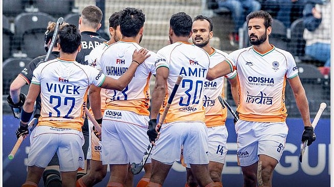 X | Hockey India : India Men's Hockey team. 