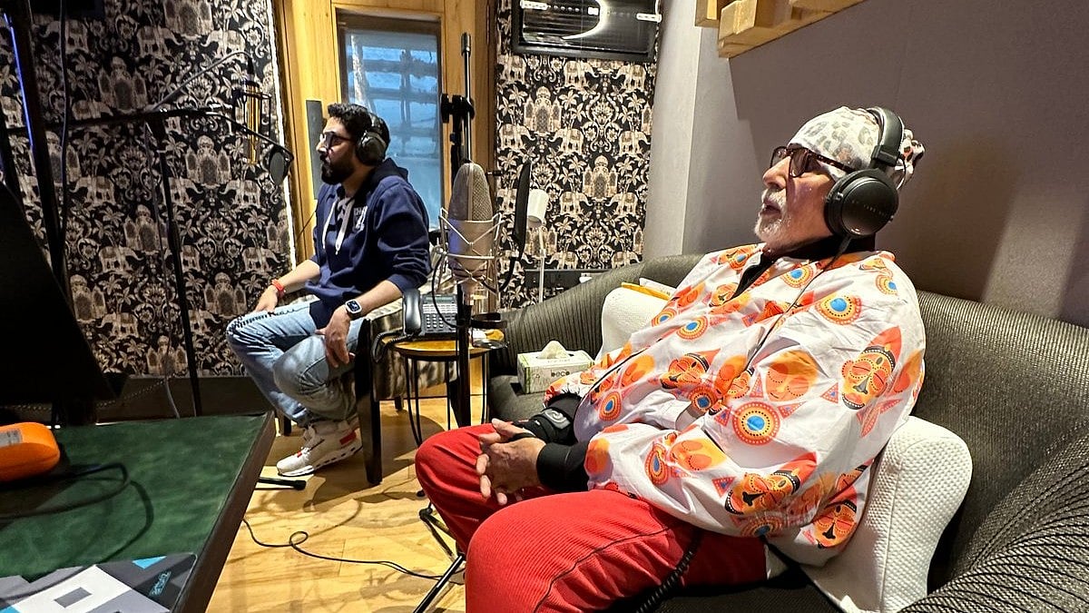 X : Amitabh Bachchan and Abhishek Bachchan