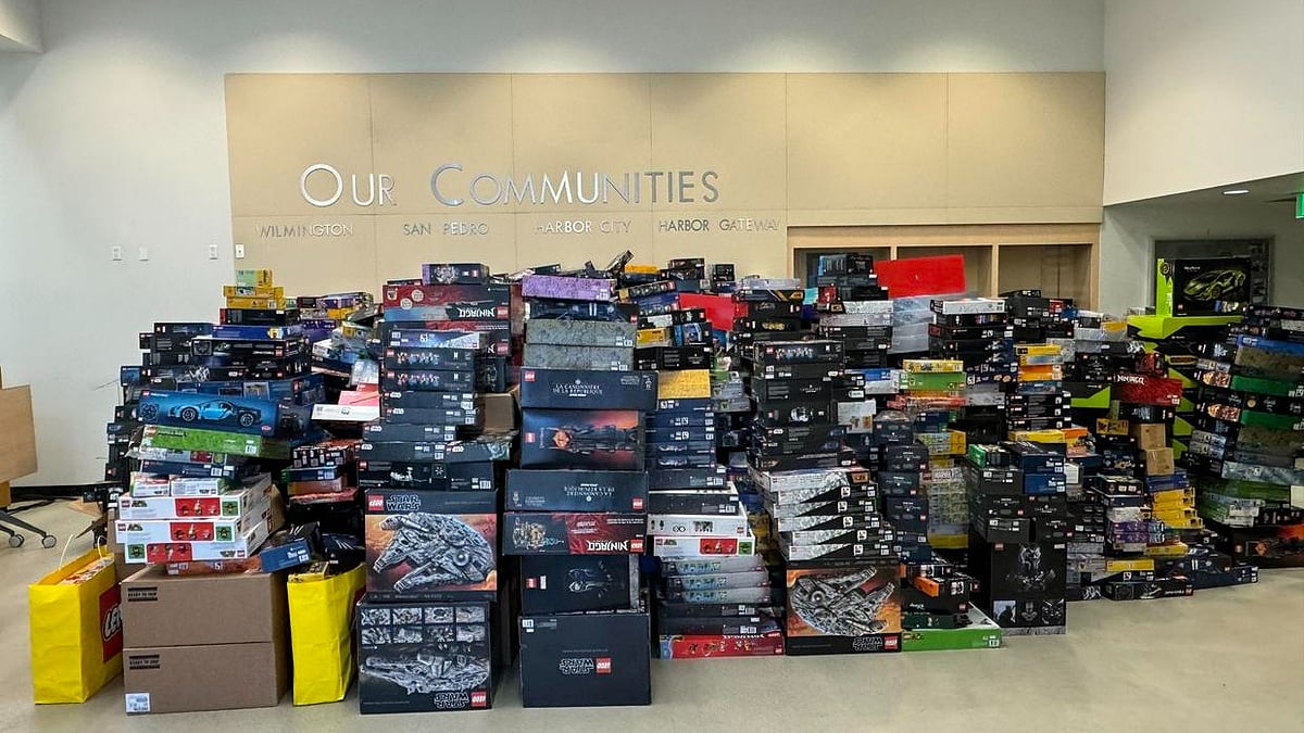 X : Stolen Lego sets.