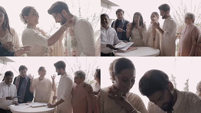 Sonakshi Sinha-Zaheer Iqbal Wedding Video Out And It’s All About ‘Happy Tears, Laughter, And Bloopers’