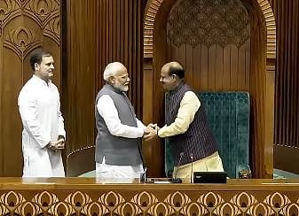 x/Screengrab from Sansad TV video posted by ANI  : Hope voice of opposition will be allowed in Lok Sabha: Rahul Gandhi |