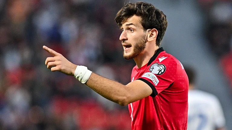 Kvaratskhelia says Georgia are not at Euro 2024 to make up the numbers - null