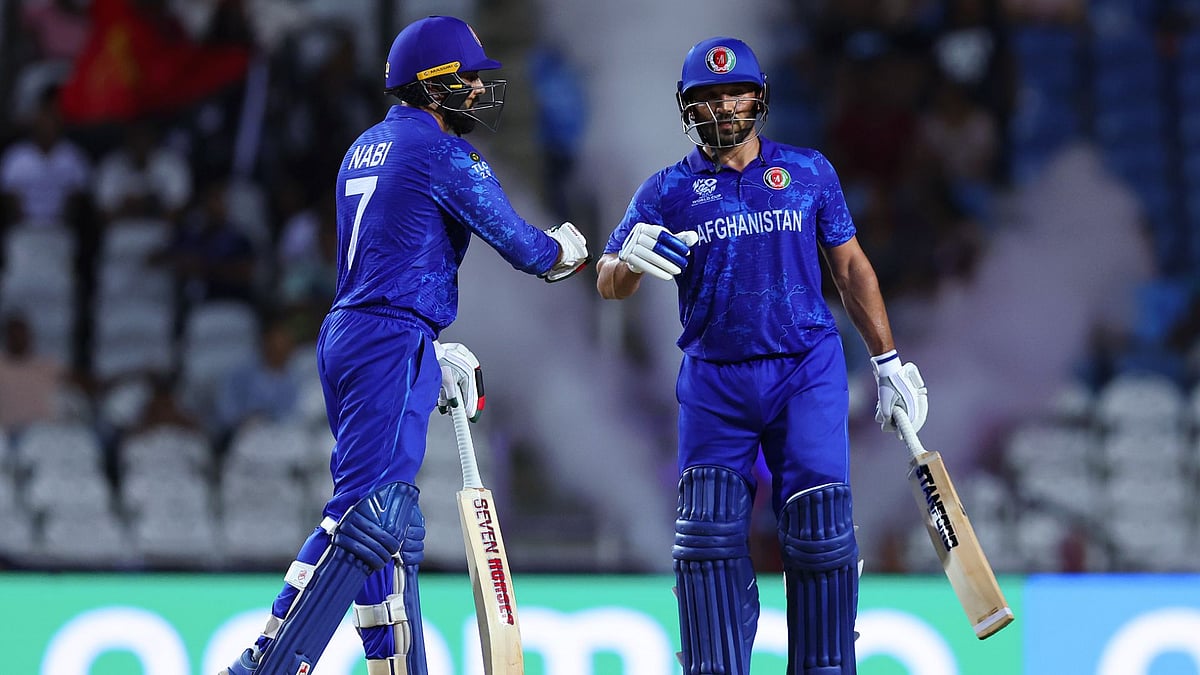 Nabi and Gulbadin had an unbroken stand of 46